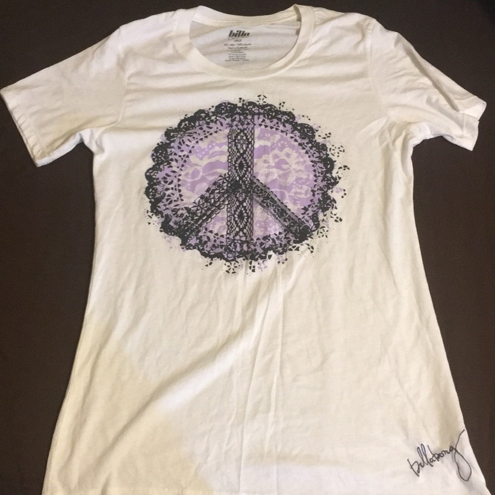 Billabong peace t-shirt